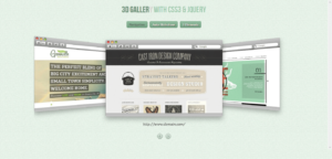 Gallery CSS3 jQuery