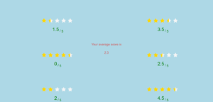 Star Rating Animation