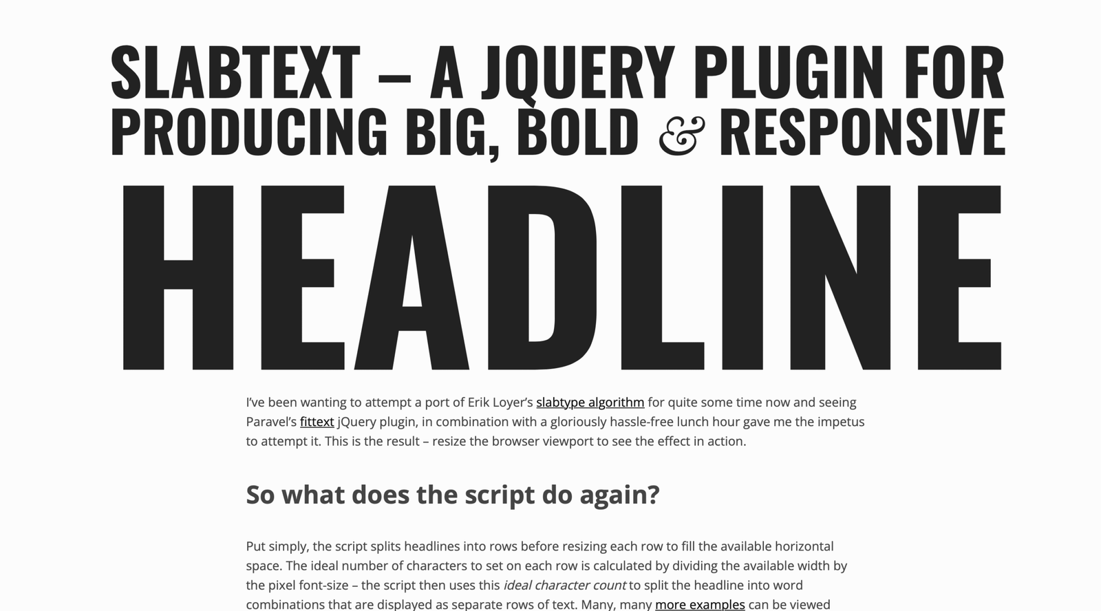 slab Text