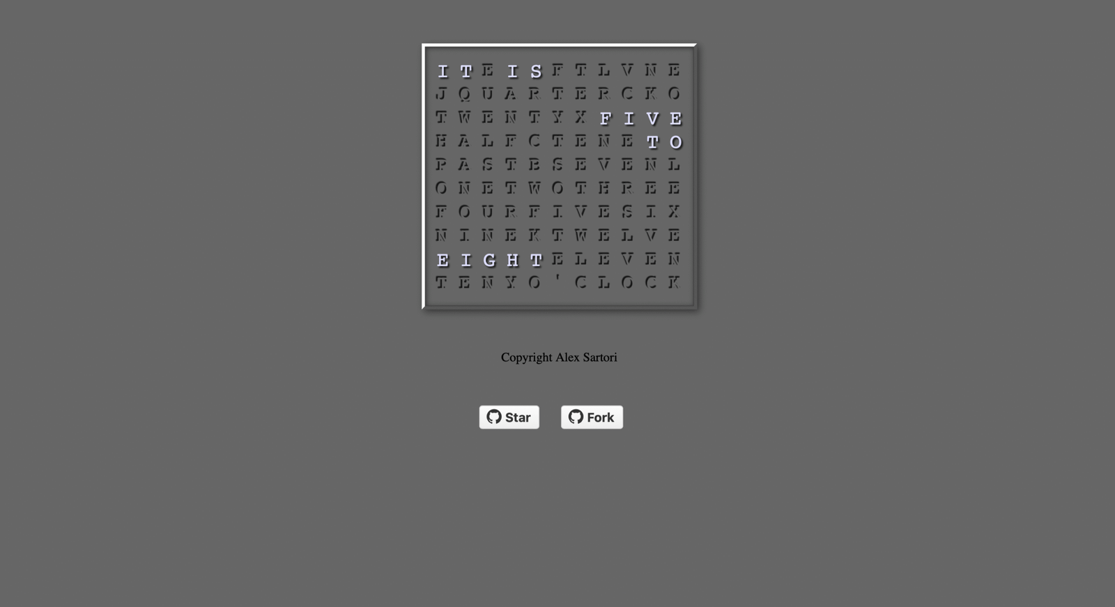 Word Clock